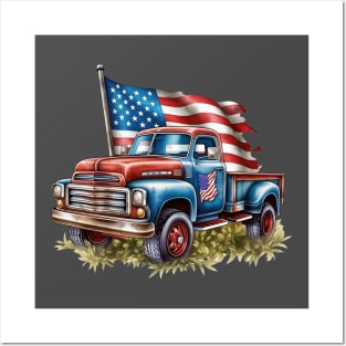 American Truck design 2 Posters and Art